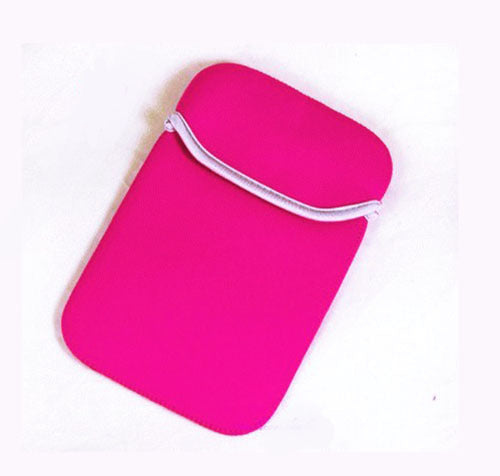 7" Tablet Sleeve Soft Reversible Bag for Notebook Laptop PC Pink