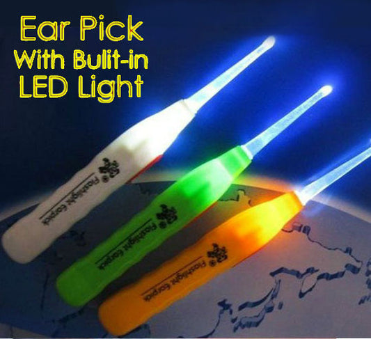 LED Light Ear Wax Remover Illuminated Earpick Cleaner Tool