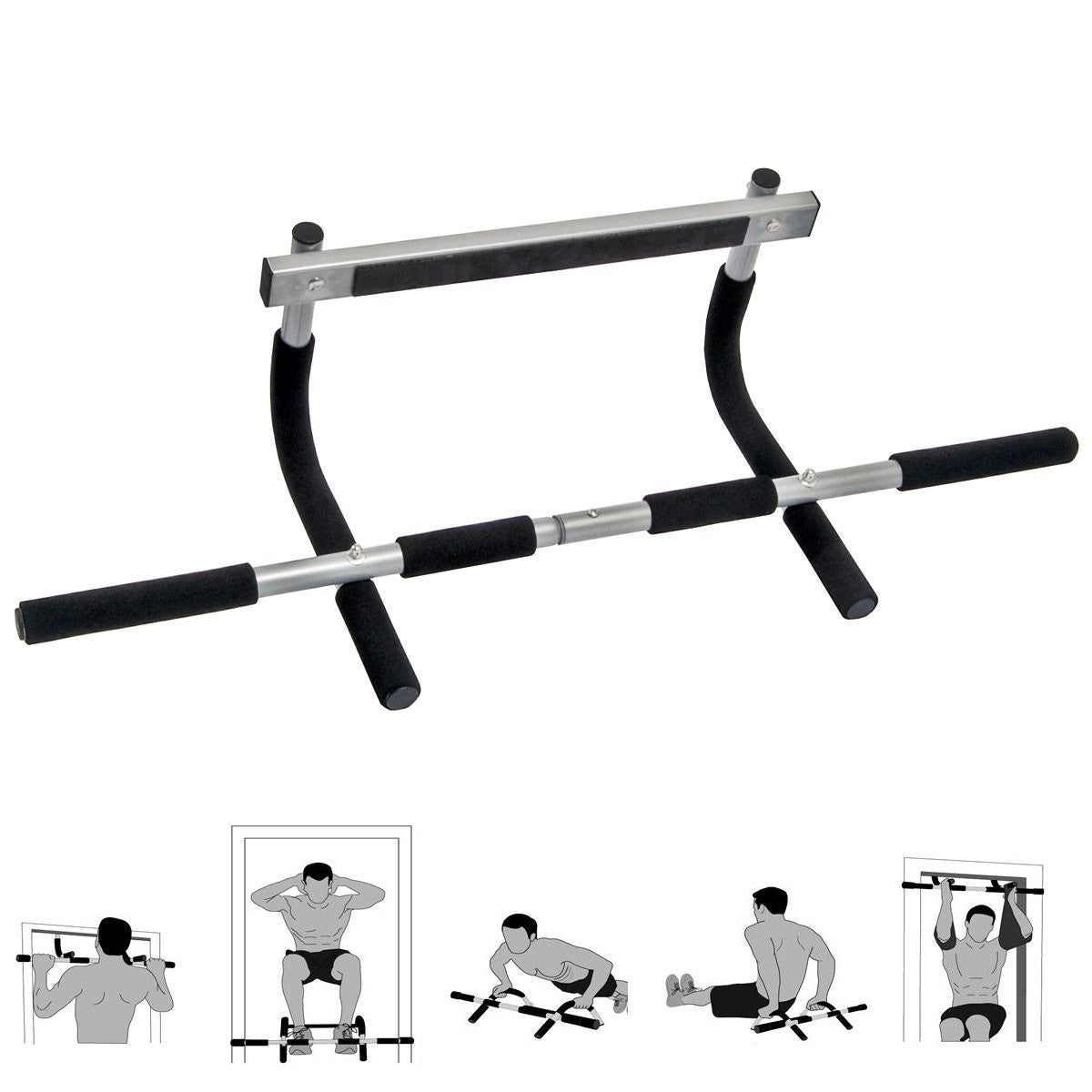 Portable Pull Up Bar for Doorway Home Gym Fitness Equipment