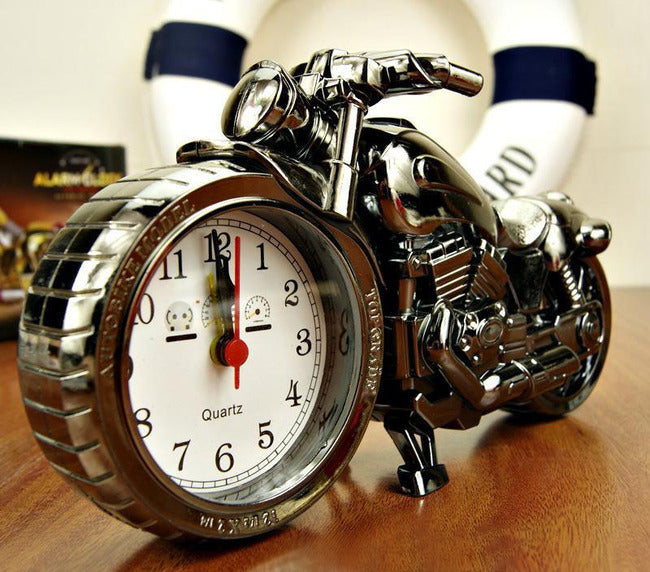 2 x Motorcycle Alarm Clock for Bikers and Enthusiasts