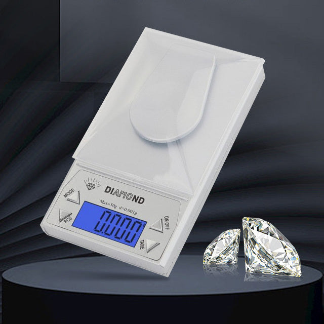 Precision Pocket Scale 0.001g Digital Milligram 50 Gram Capacity