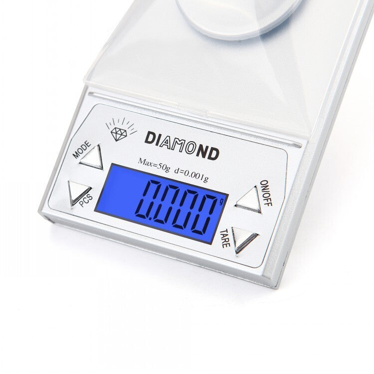 Precision Pocket Scale 0.001g Digital Milligram 50 Gram Capacity