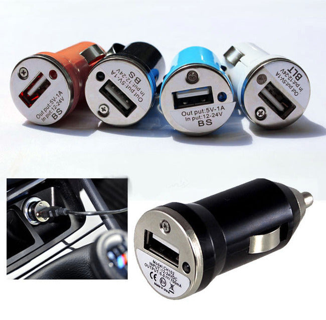 Dual USB Car Charger Adapter for Fast Charging in Vehicles