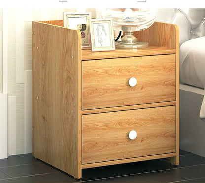 Natural Oak Bedside Table Chest of Drawers for Bedroom Storage