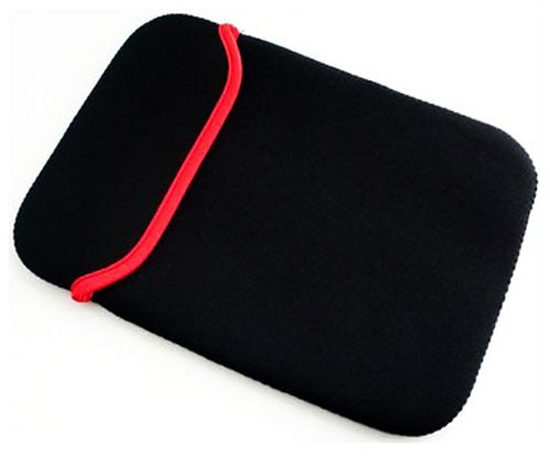 15 Inch Laptop Sleeve Soft Reversible Bag for Notebook Tablet Black