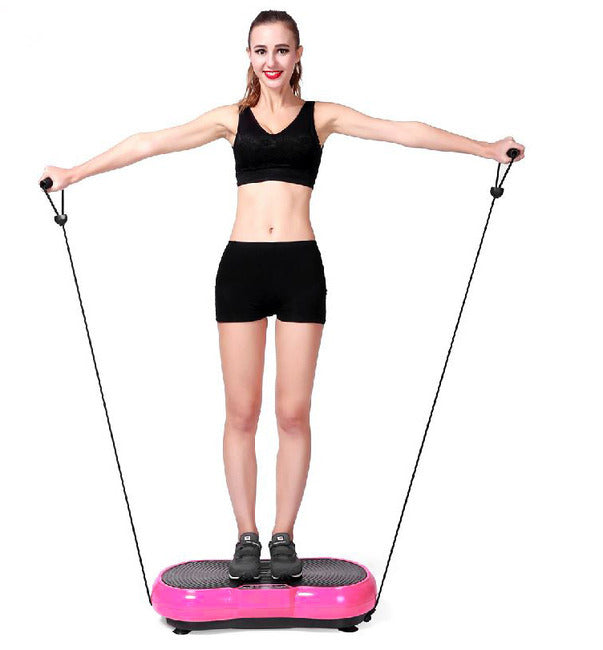 Whole Body Vibration Machine Platform for Weight Loss and Fitness White