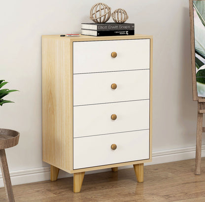 Tallboy Chest of Drawers Modern White Storage Solution