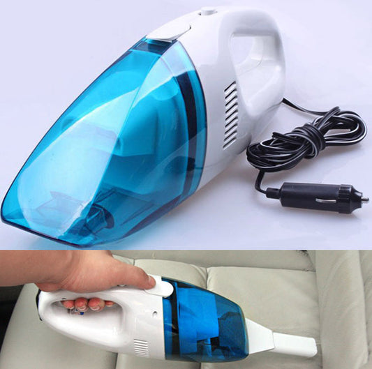 Powerful Handheld Car Vacuum Cleaner Blue