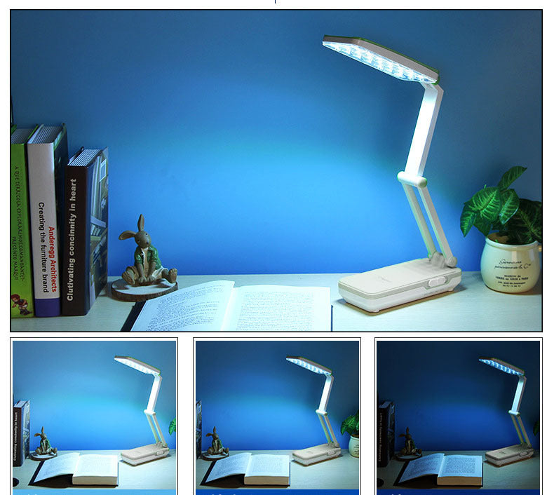 Folding Rotating LED Lamp for Home and Office Lighting