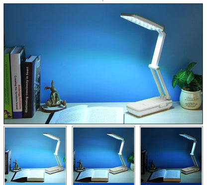 Folding Rotating LED Lamp for Home and Office Lighting