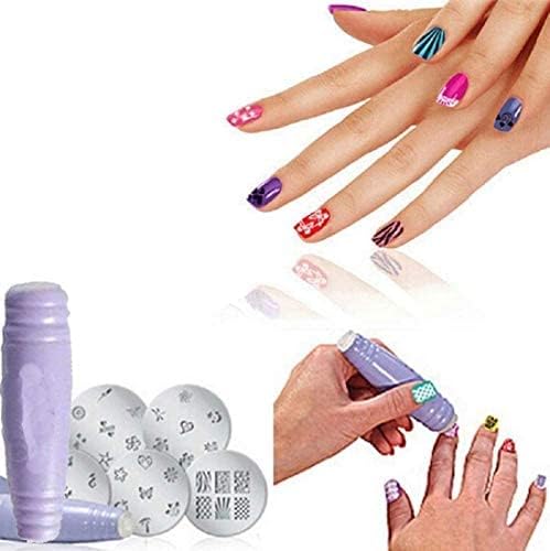 Nail Art Stamping Kit 40 Designs Professional Salon Quality