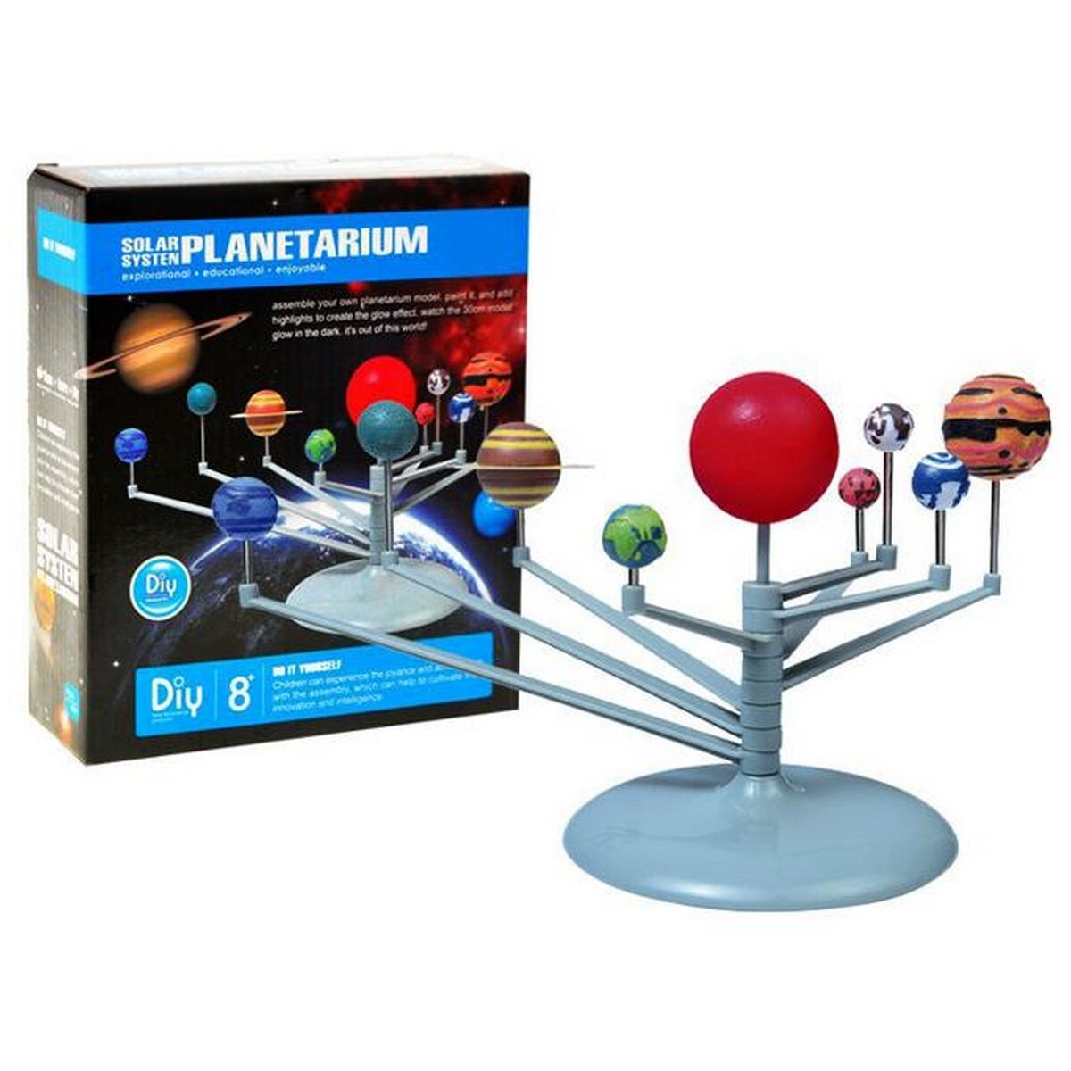 DIY Solar System Planetarium Kit for Kids Educational Science Toy Set