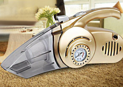 High Power Portable Wet Dry Car Vacuum Cleaner with Built-In Air Compressor