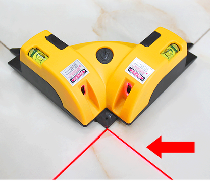 Precision Laser Pointer Level Tool for Accurate 90 Degree Angle Measurement