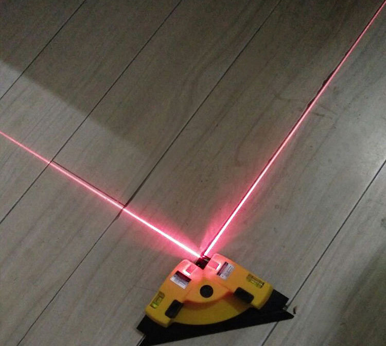 Precision Laser Pointer Level Tool for Accurate 90 Degree Angle Measurement