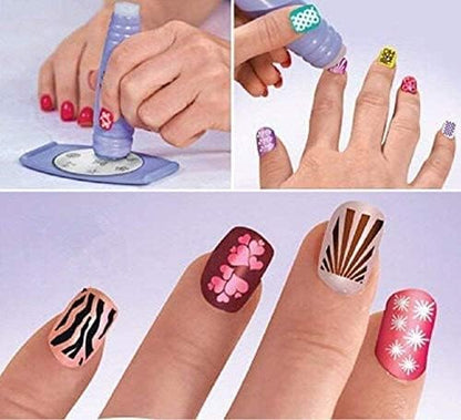 Nail Art Stamping Kit 40 Designs Professional Salon Quality