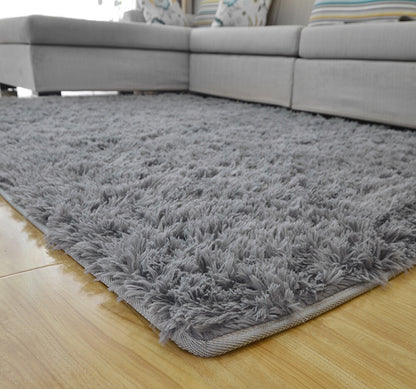 Large 230 x 160 Soft Shag Rug Carpet Mat Grey