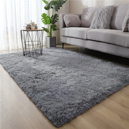 Large 230 x 160 Soft Shag Rug Carpet Mat Grey