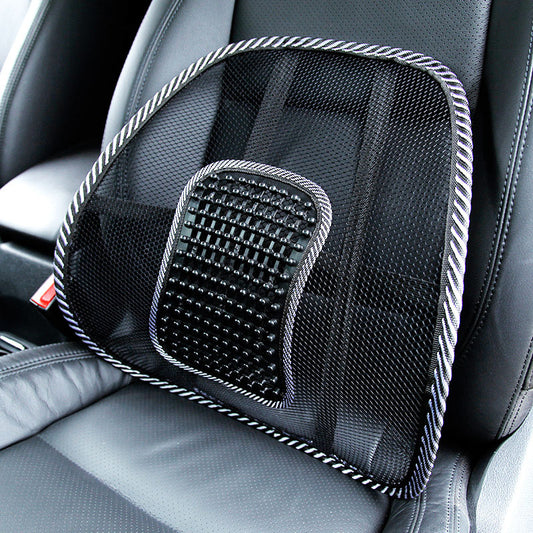 Multifunctional 3D Back Lumbar Support Massage Cushion for Car Office Home