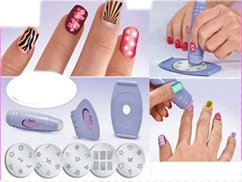 Nail Art Stamping Kit 40 Designs Professional Salon Quality