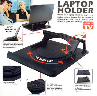 Adjustable Laptop Cooling Pad Stand for Optimal Performance