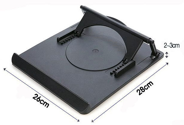 Adjustable Laptop Cooling Pad Stand for Optimal Performance