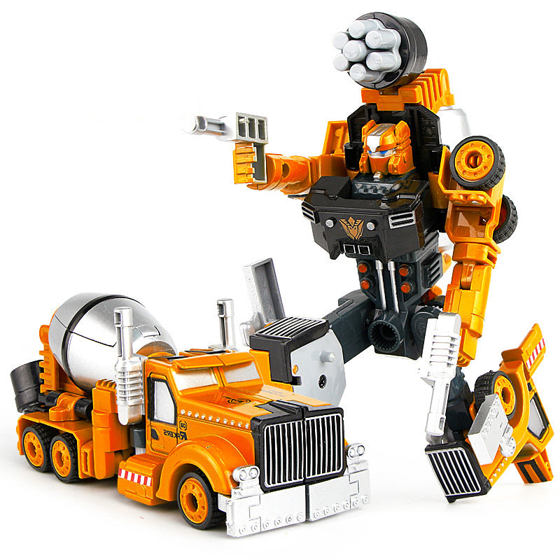 5 in 1 Robot Truck Transformer Toy for Kids