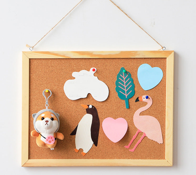 30 x 40cm Pinboard Message Bulletin Notice Memo Board Corkboard