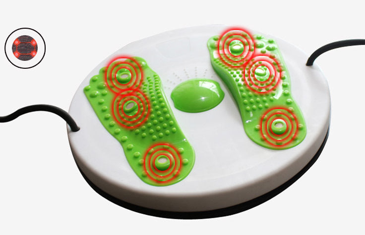 Foot Massager Twist Board with Resistance Bands for Home Fitness and Therapy