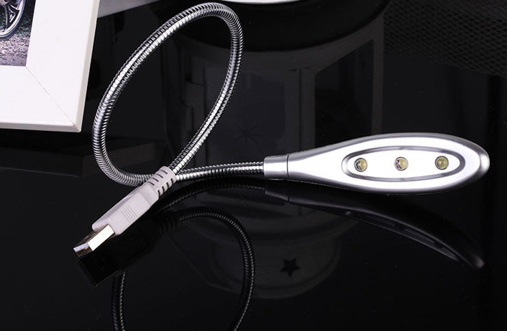 Flexible LED Reading Lamp USB Light for Bedside and Desk