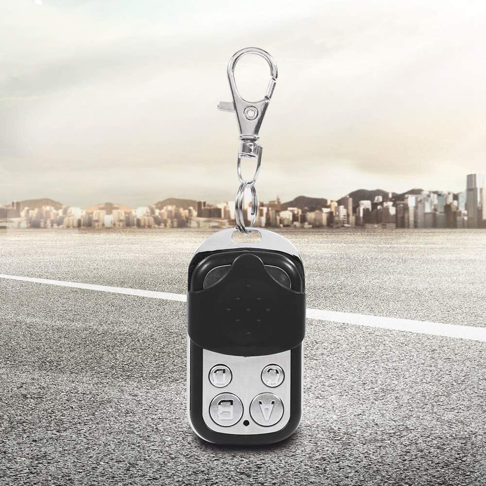 Universal Remote Control for Garage Gate and Car Door Opener Key Ring Fob