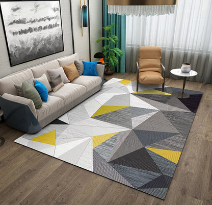 Large 230 x 160 Modern Designer Rug Easy-Clean Comfort Carpet Mat