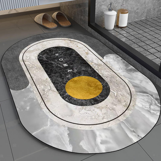 50 x 80 Super Absorbent Non-Slip Bath Door Mat for Bathroom Floor