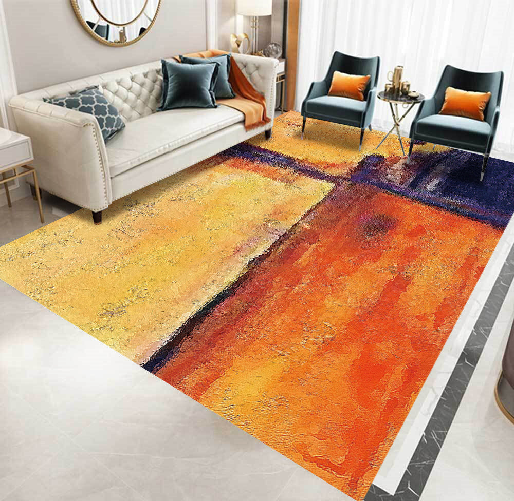 230 x 160 Modern Rug Stylish Design Easy-Care Carpet Mat