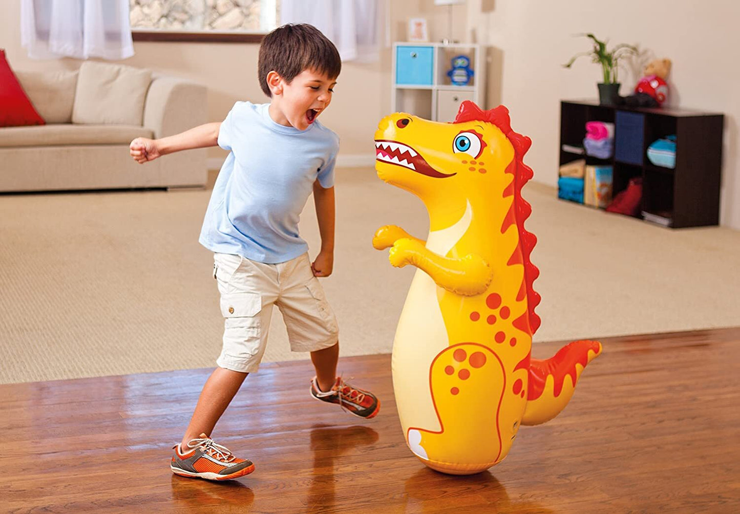 Fun Inflatable Dinosaur Bop Bag for Kids