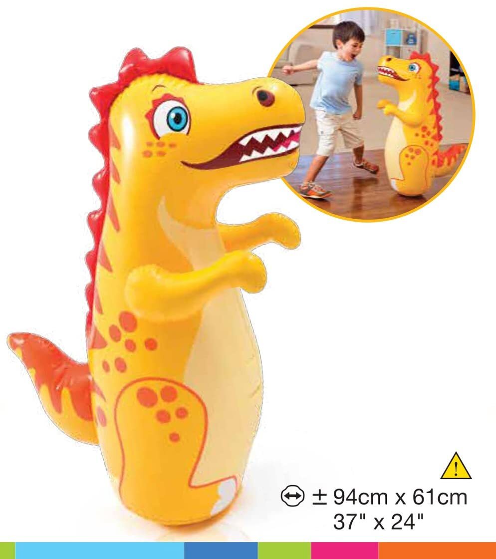 Fun Inflatable Dinosaur Bop Bag for Kids