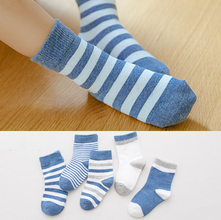 5 Pack Boys Socks Soft and Comfortable Boys Socks