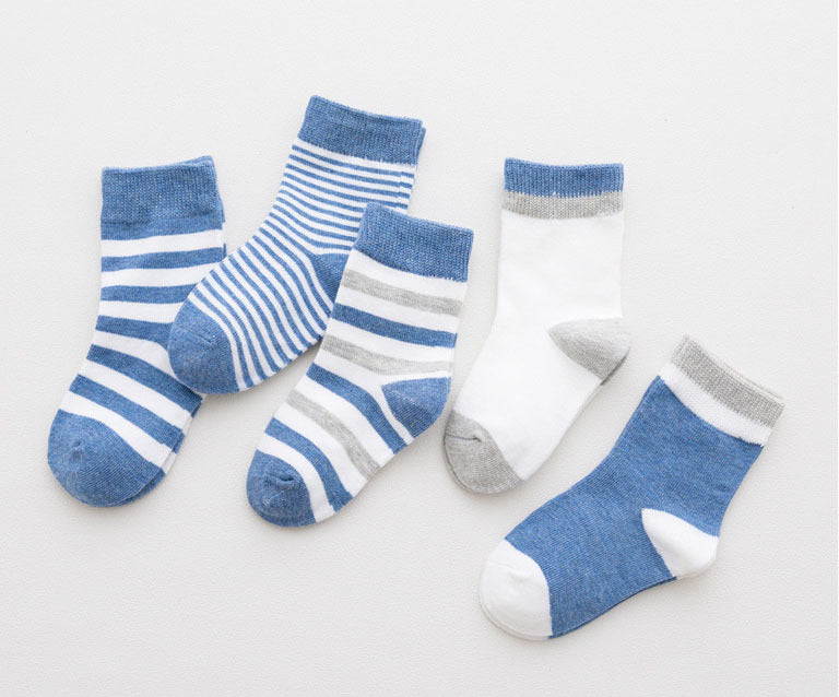 5 Pack Boys Socks Soft and Comfortable Boys Socks