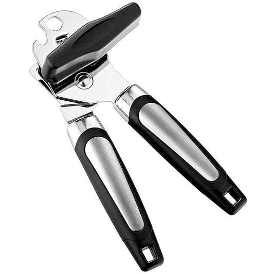 Multi-Purpose Stainless Steel Can and Bottle Opener for Kitchen and Camping