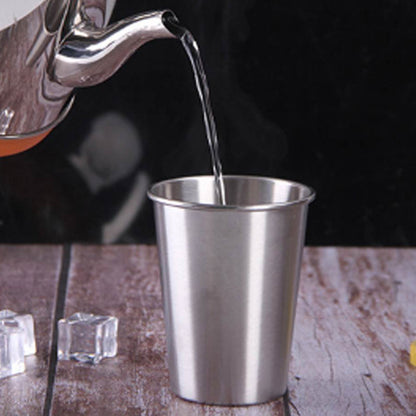 350mL Stainless Steel Camping Mug for Water Beer Tea Coffee