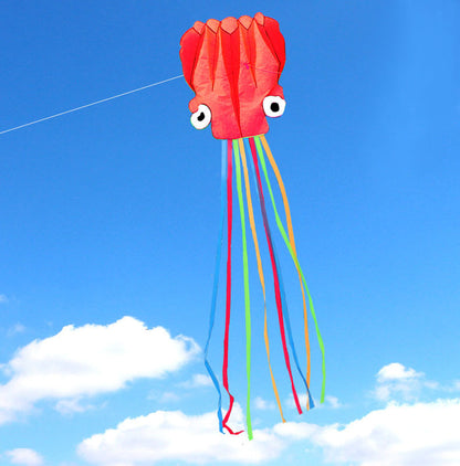 4m Large Octopus Kite with Free Strings for Outdoor Fun