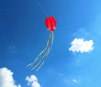 4m Large Octopus Kite with Free Strings for Outdoor Fun