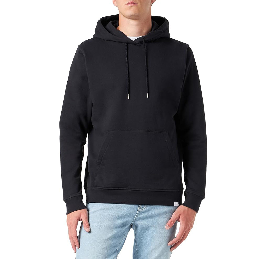 Cozy Hooded Pullover Jumper Sweater Black