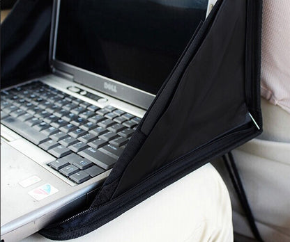 Portable Travel Laptop Holder Bag Car Back Seat Organizer Table