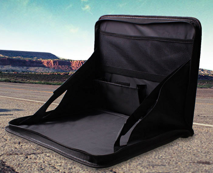 Portable Travel Laptop Holder Bag Car Back Seat Organizer Table