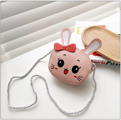 Adorable Girls Cute Bunny Rabbit Crossbody Bag for Kids