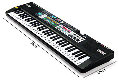 61 Keys Deluxe Electronic Musical Keyboard Toy Piano for Kids and Beginners