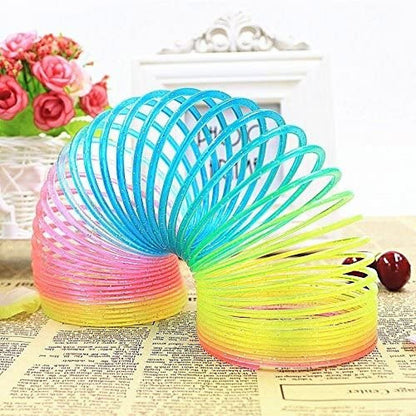 Magic Rainbow Slinky Spring Fidget Toy