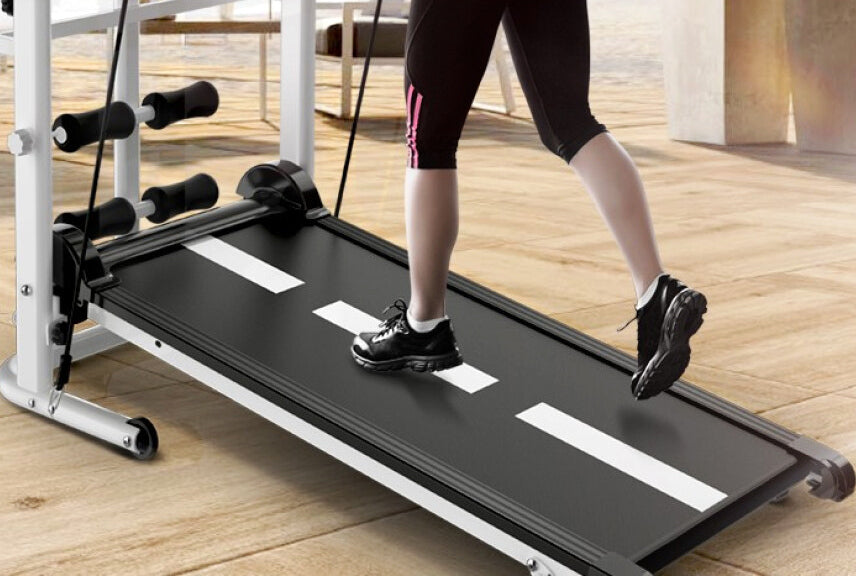 in Multifunction Manual Treadmill Sit Up Waist Twister Fitness Mac