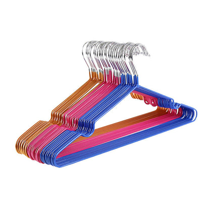 10 Pack Premium Metal Clothes Hangers Gold